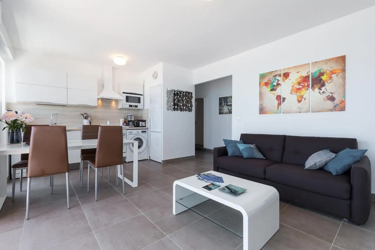Apartment Gorgeous Apt With Terrace, Elevator, Ac, Free Parking - Le Regis Cagnes-sur-Mer